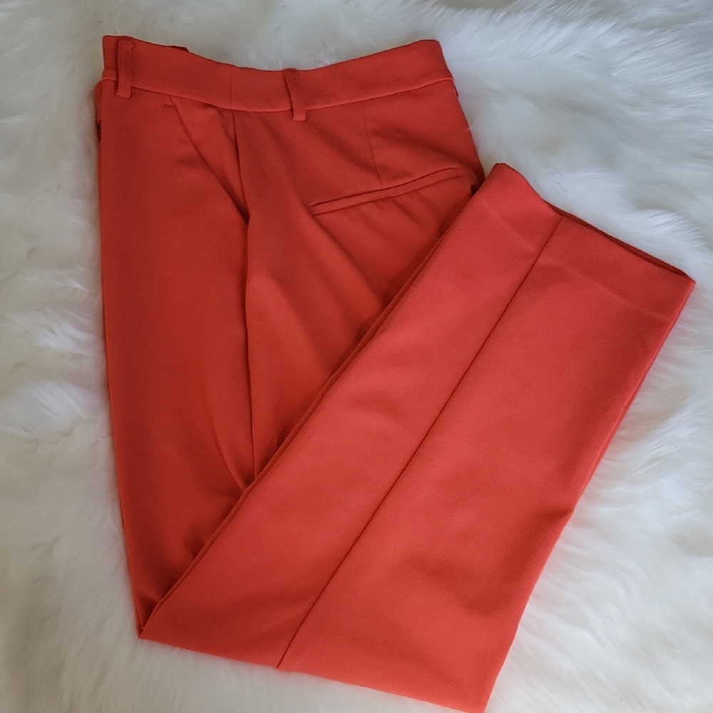 Express Coral High-Rise Pants